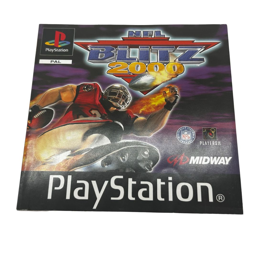 NFL Blitz 2000 - Playstation 1 PS1 UK PAL Game Complete With Manual