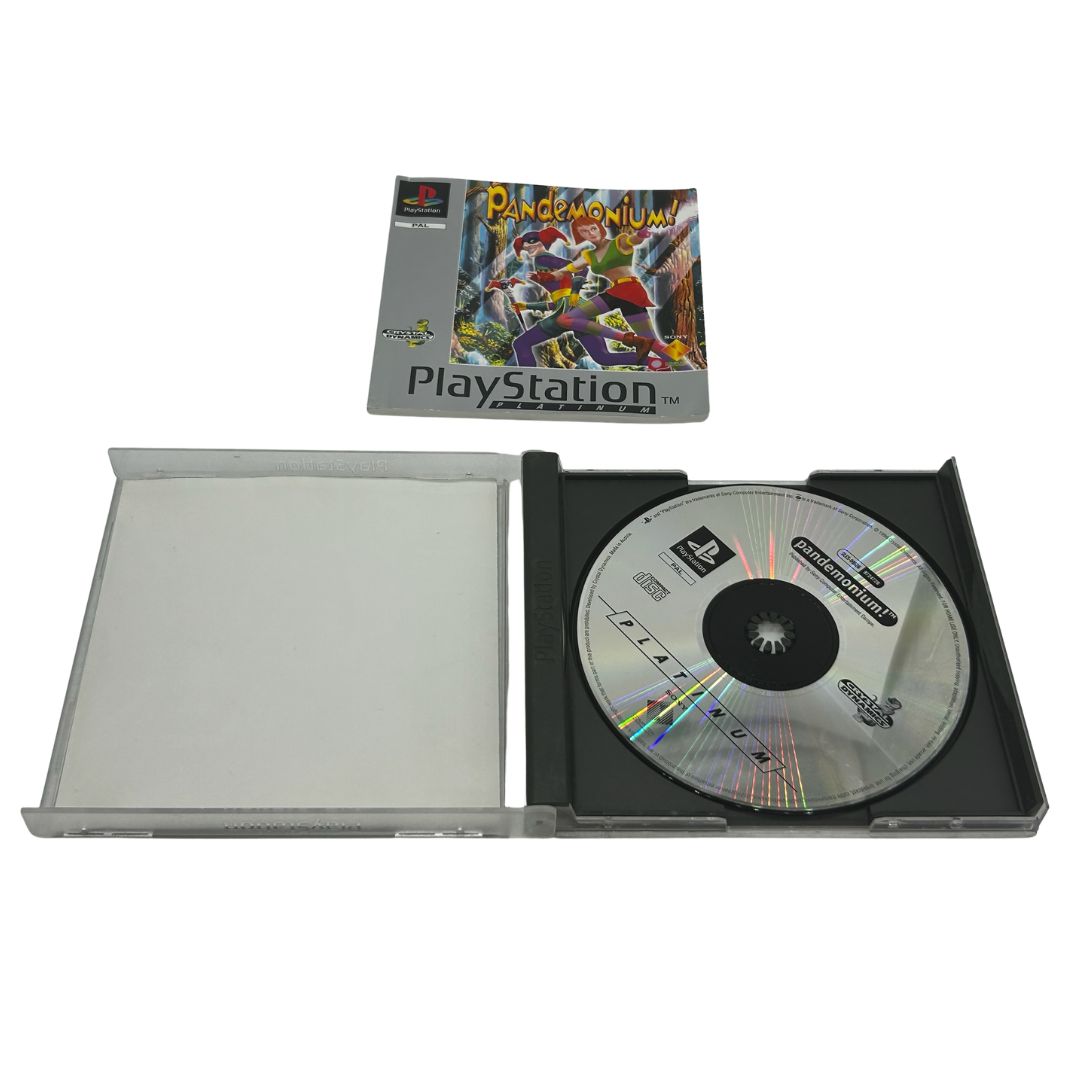 Pandemonium Sony PlayStation 1 PS1 Complete Game with Manual PAL