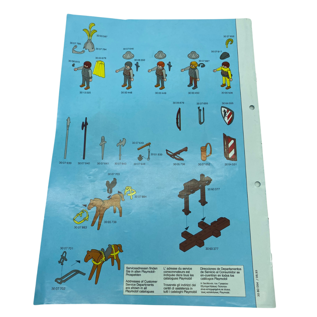 Playmobil Knights Kings Large Castle 3667 instructions