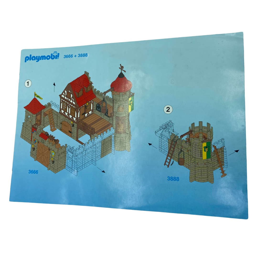 Playmobil Knights Kings Large Castle 3667 instructions