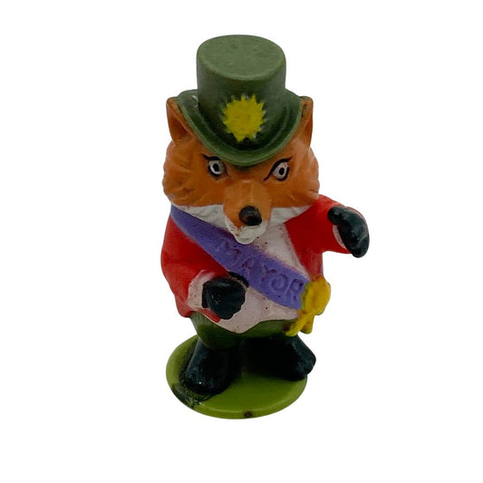 Playskool Richard Scarry Puzzletown Mayor Fox 1976 Vintage 1970s 258