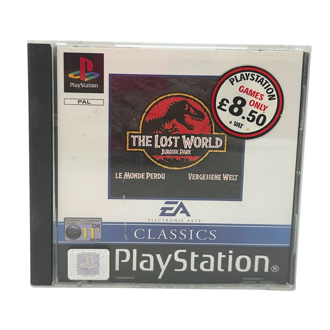The Lost World: Jurassic Park (Sony PlayStation 1, 1997) - with manual PAL