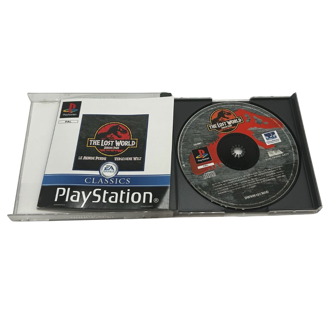 The Lost World: Jurassic Park (Sony PlayStation 1, 1997) - with manual PAL