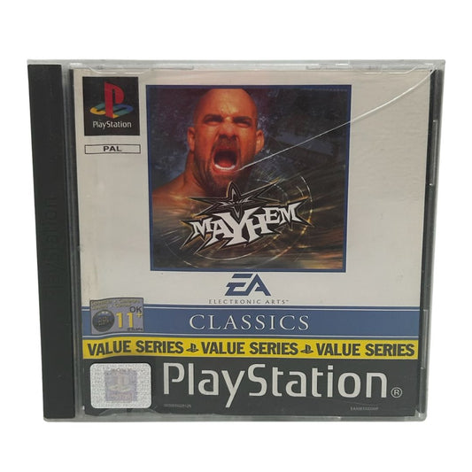 WCW Mayhem Sony PlayStation 1 PAL Complete Edition with Manual