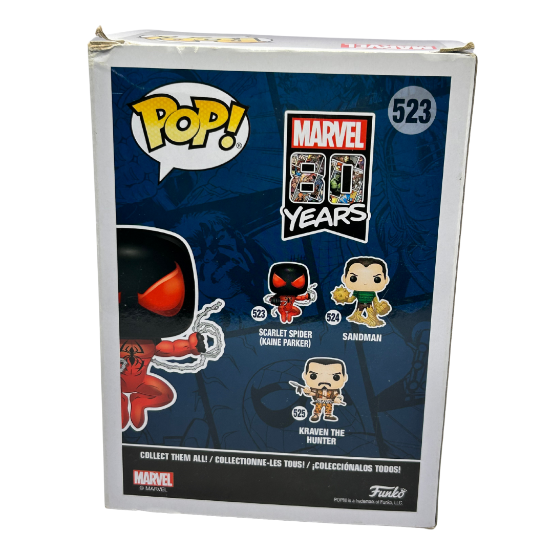 Pop Vinyl Scarlet Spider (Kaine Parker) 523 by Funko Spiderman