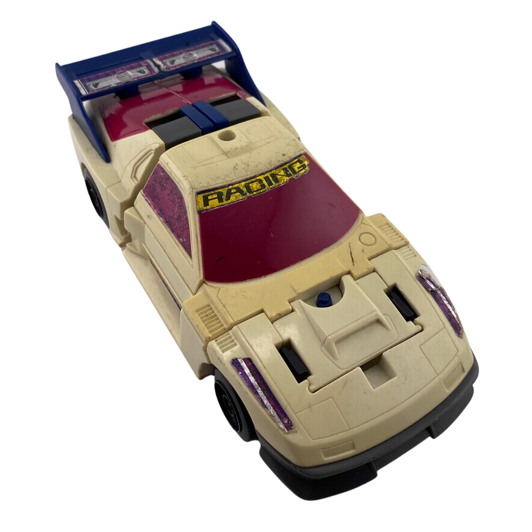 Transformers G1 Getaway Power Master Porshe 944 racing car not complete 408