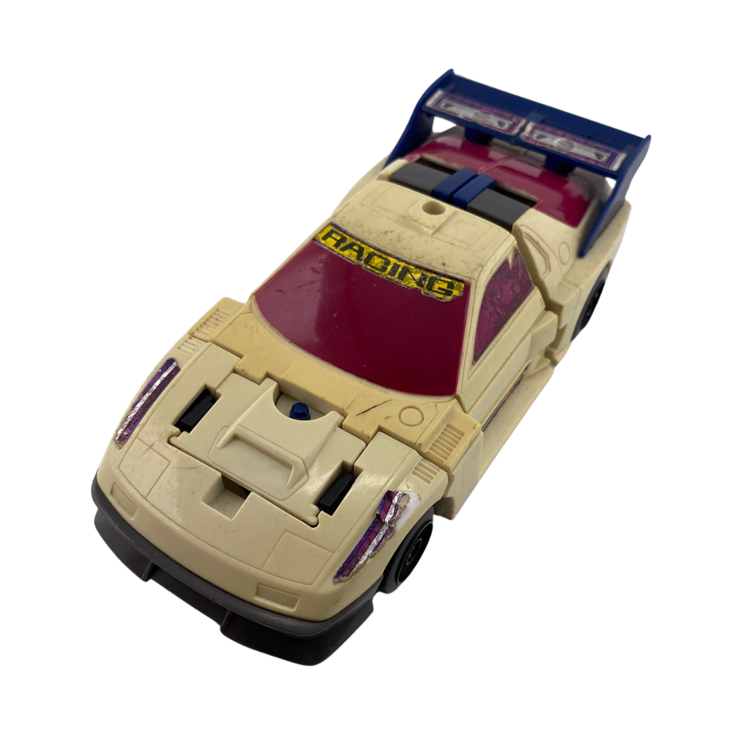 Transformers G1 Getaway Power Master Porshe 944 racing car not complete 408