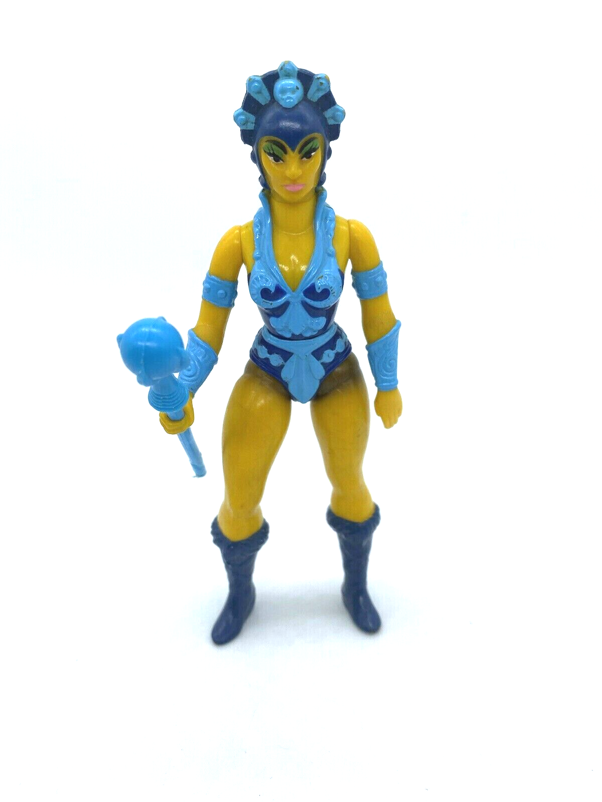 He-Man, Evil Lyn figure complete, Heman, MOTU 3