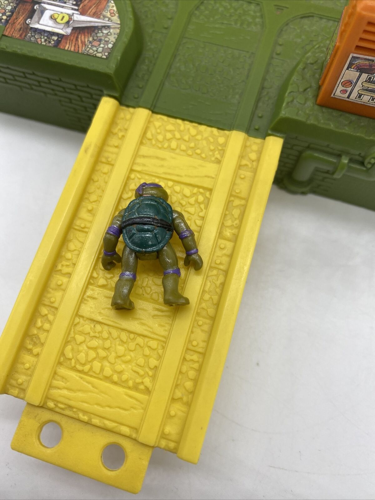 Teenage Mutant Hero Turtles Mini Mutants Metro Subway Playset TMNT Vintage Rare