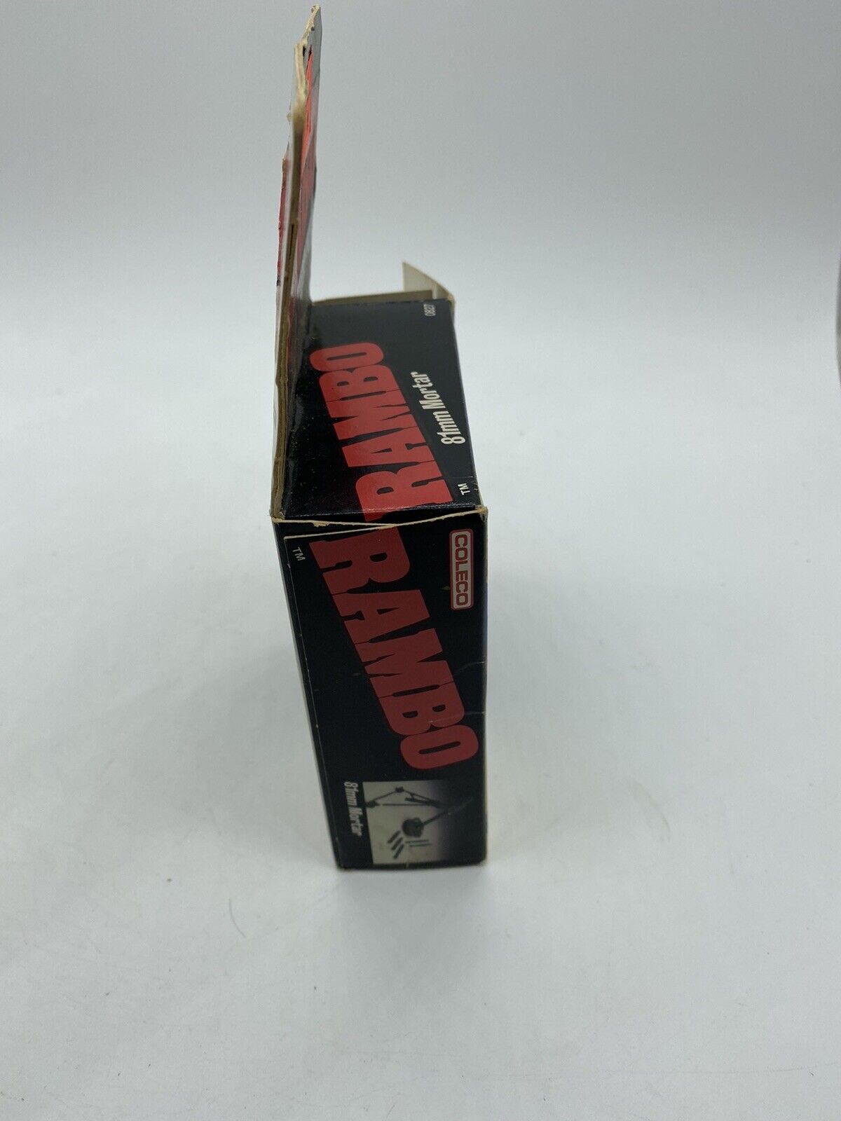 Rambo, 81mm Mortar Thunder Tube Assault with box by Coleco