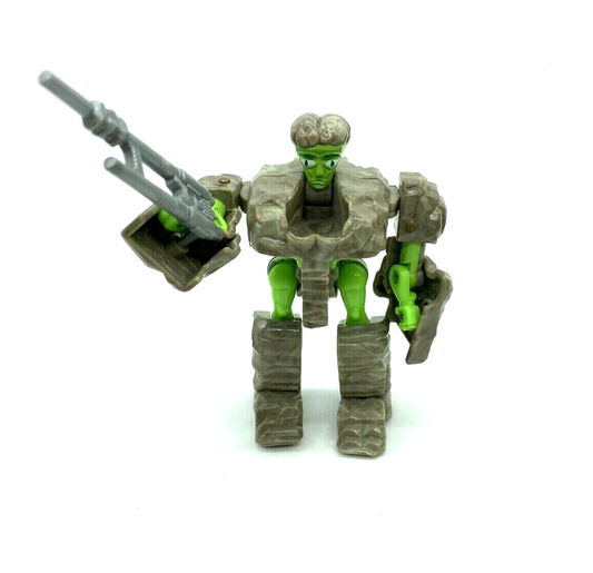 Rock Lords Marbles figure complete with weapon, pin on weapon slightly damaged 410