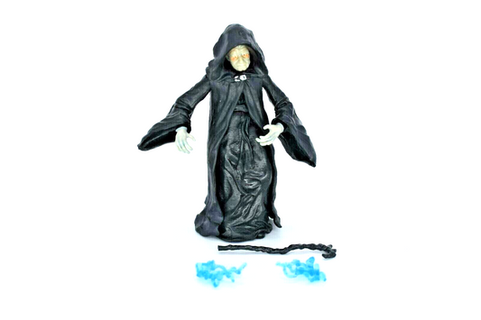 Star Wars Emperor Palpatine with cane and lightening bolts Modern figure