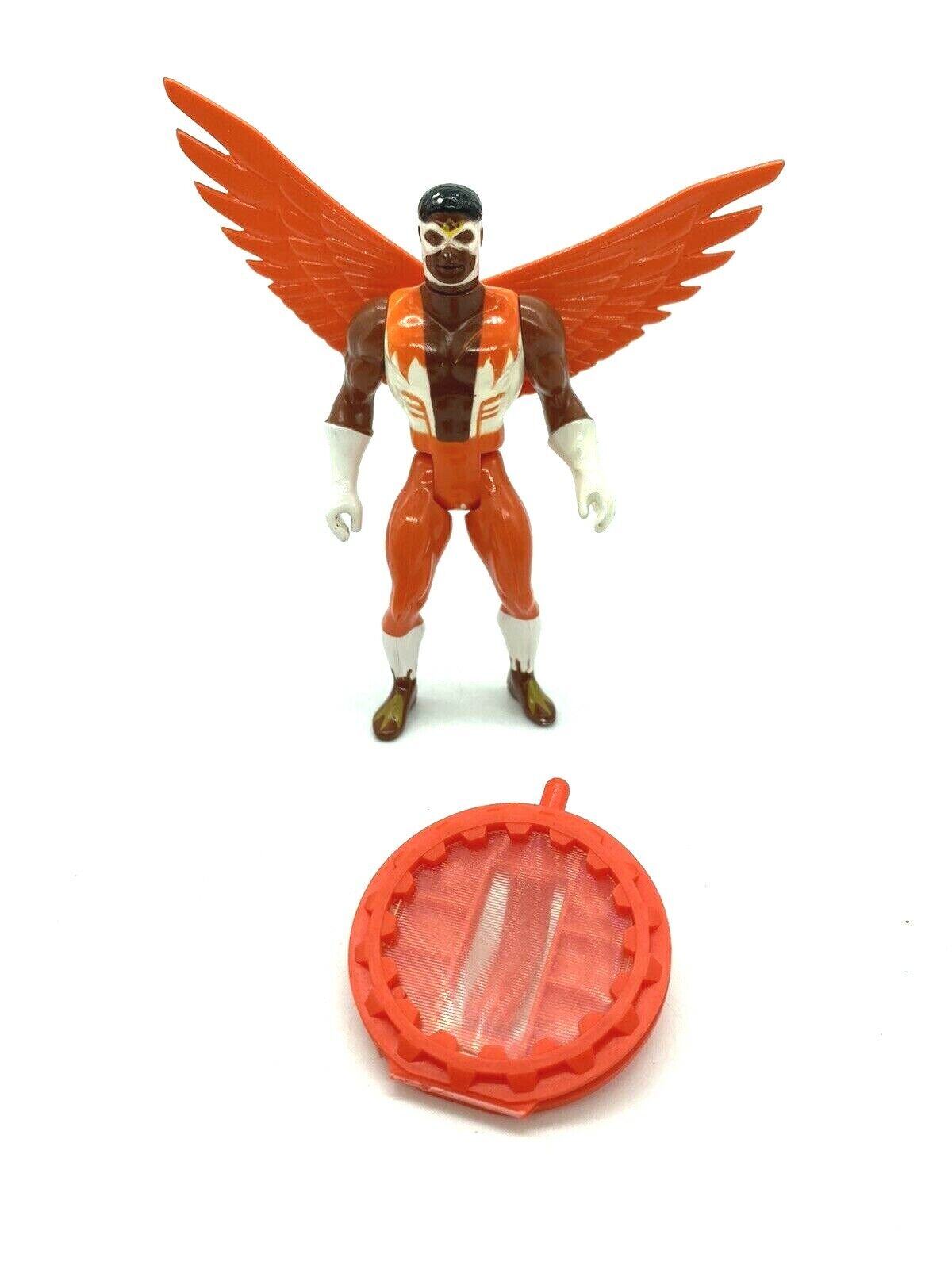 Marvel Secret Wars Falcon figure with wings and shield