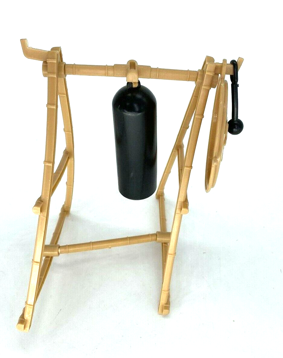 Karate Kid Attack Alley punch bag and gong parts