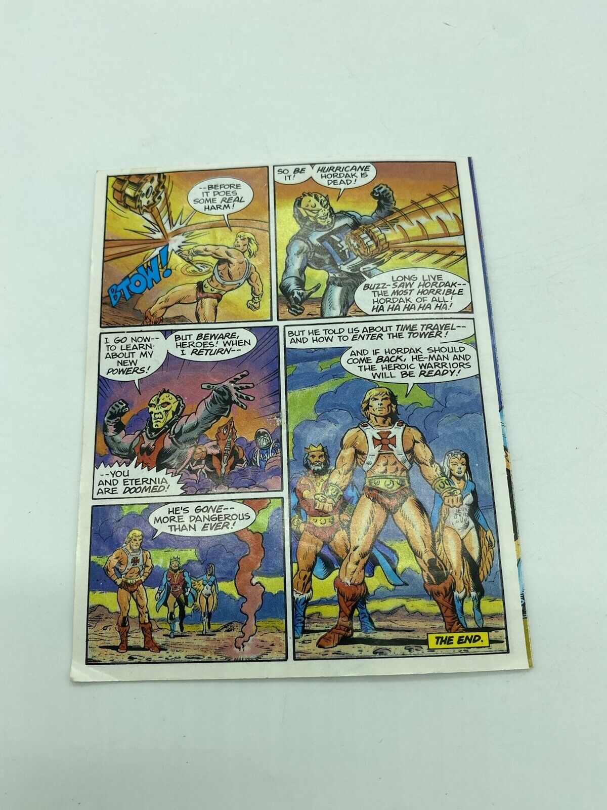 He-Man, Buzz Saw Hordak comic, buzzsaw, buzz-saw, Heman, MOTU