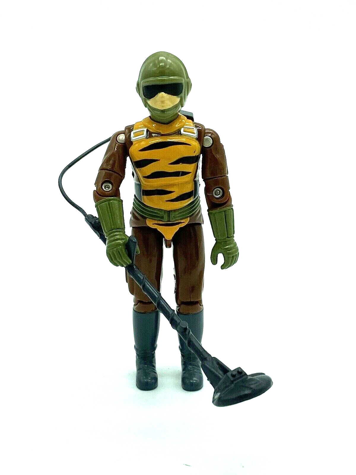 GI Joe, Action Force, Tiger Force Tripwire figure complete with file card, Trip Wire, G.I. Joe