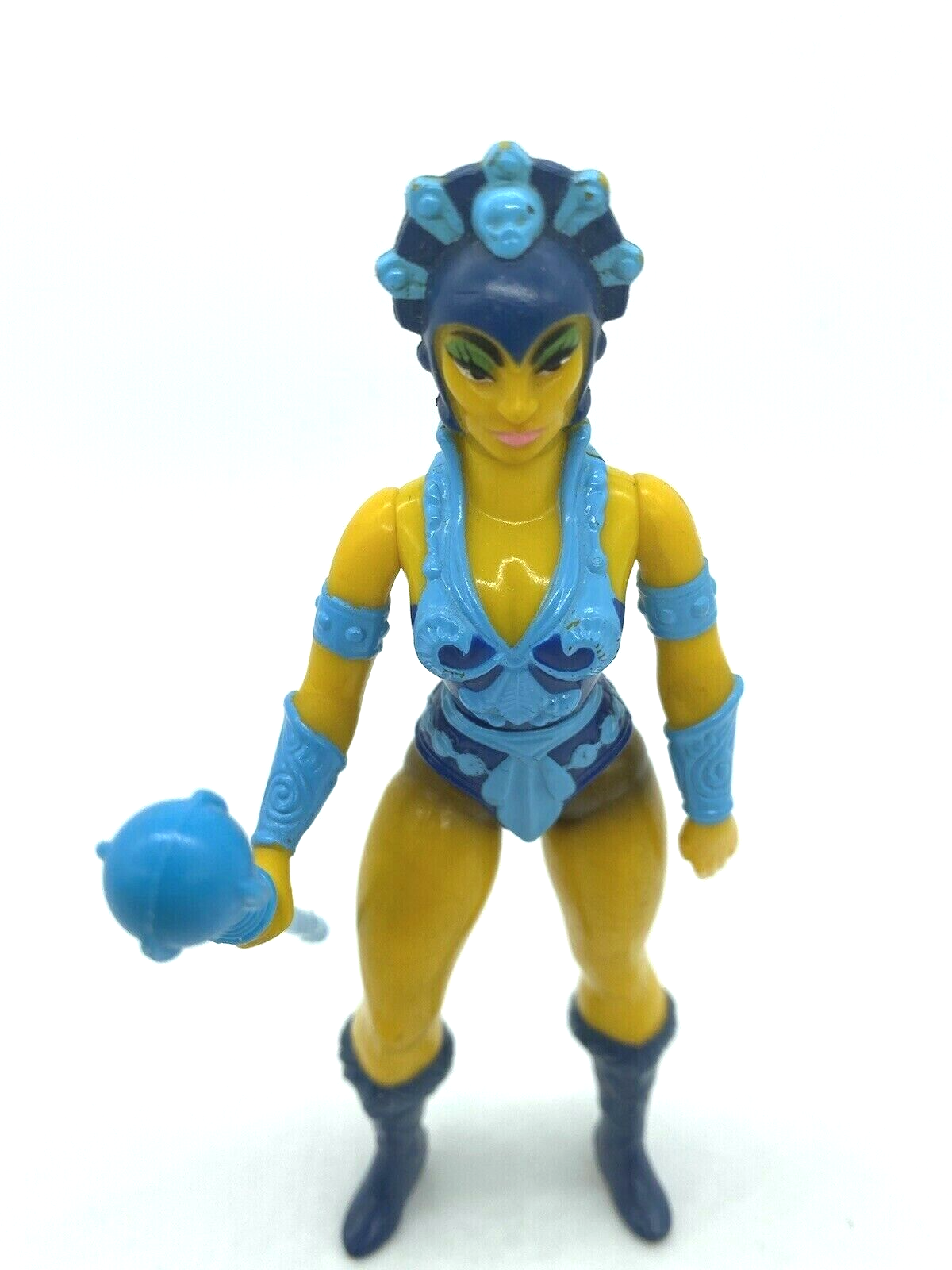 He-Man, Evil Lyn figure complete, Heman, MOTU 3