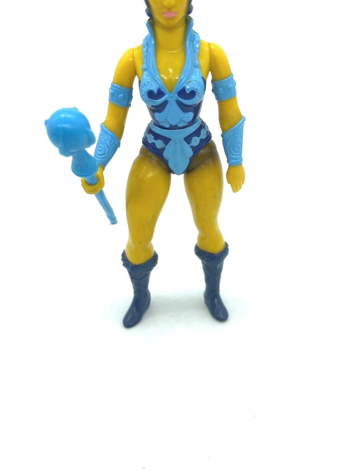 He-Man, Evil Lyn figure complete, Heman, MOTU 3