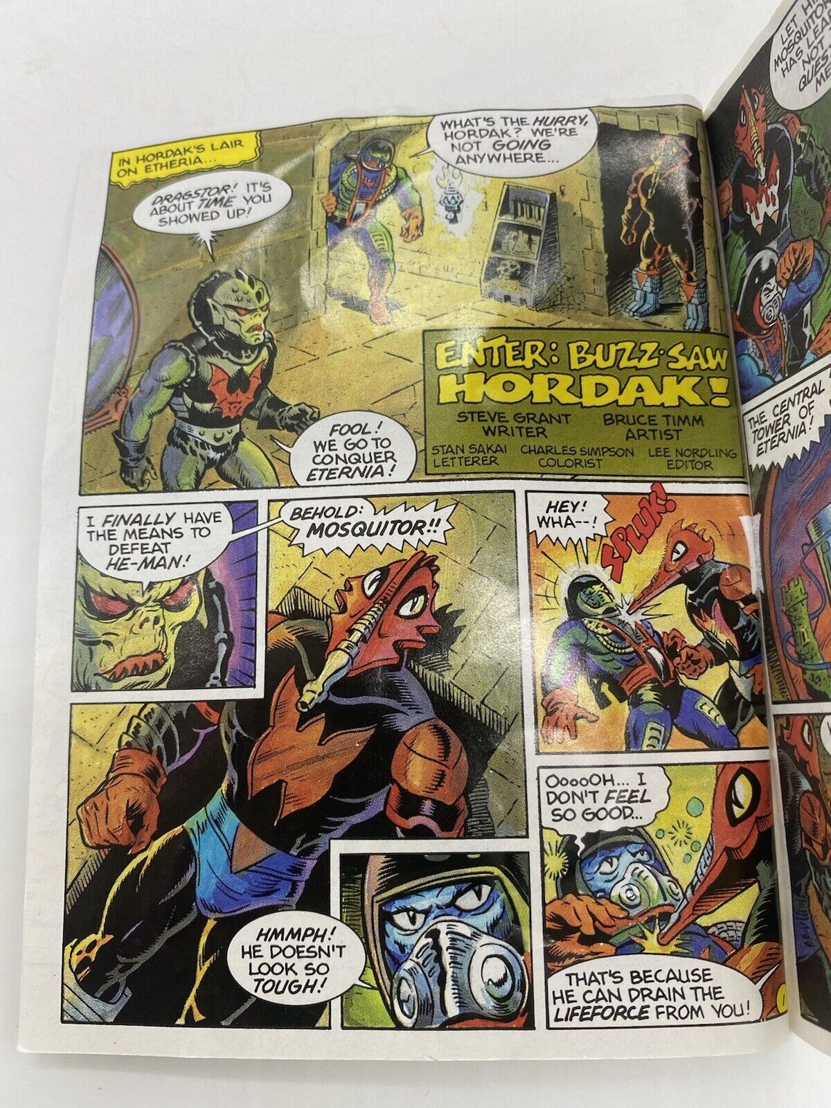 He-Man, Buzz Saw Hordak comic, buzzsaw, buzz-saw, Heman, MOTU