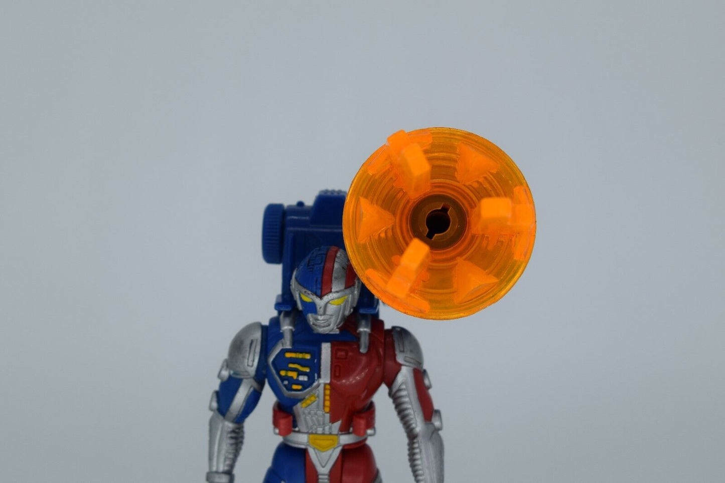 VR Troopers Figure Ryan Steele with mega tech weapons deluxe parts