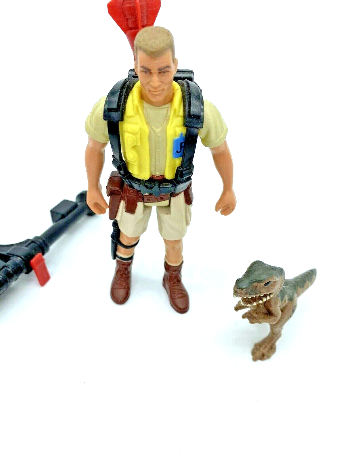 Jurassic Park, Robert Muldoon Action Figure, Complete, Kenner, 765