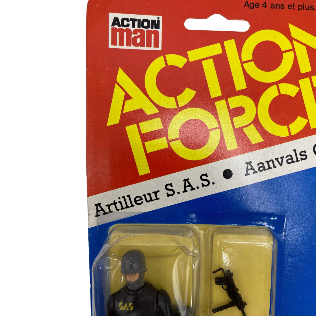 Action Force SAS Attack Trooper moc bubble has some dings but nice