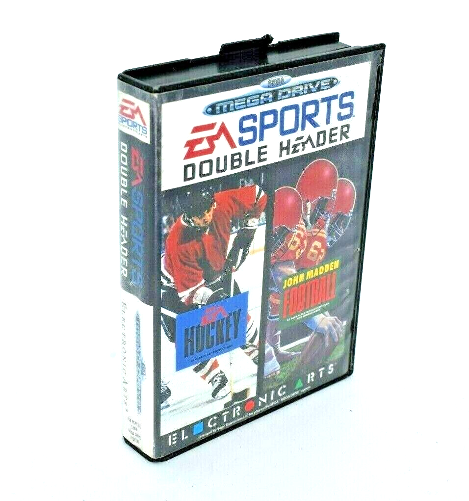 Sega Mega Drive EA SPORTS DOUBLE HEADER HOCKEY, SEGA MEGA DRIVE BOXED WITH INSTRUCTIONS, PAL