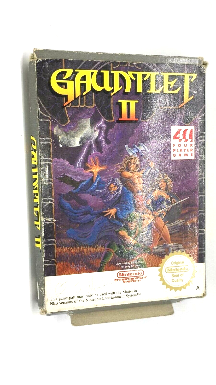 Nintendo NES Gauntlet 2 game with box and instructions