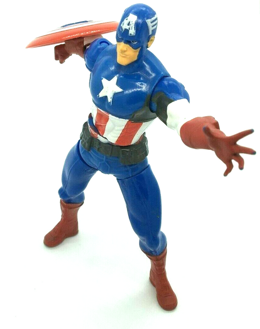 CAPTAIN AMERICA Marvel Action Figure CAPT, FIGURE, AVENGER, MOVABLE, MARVEL