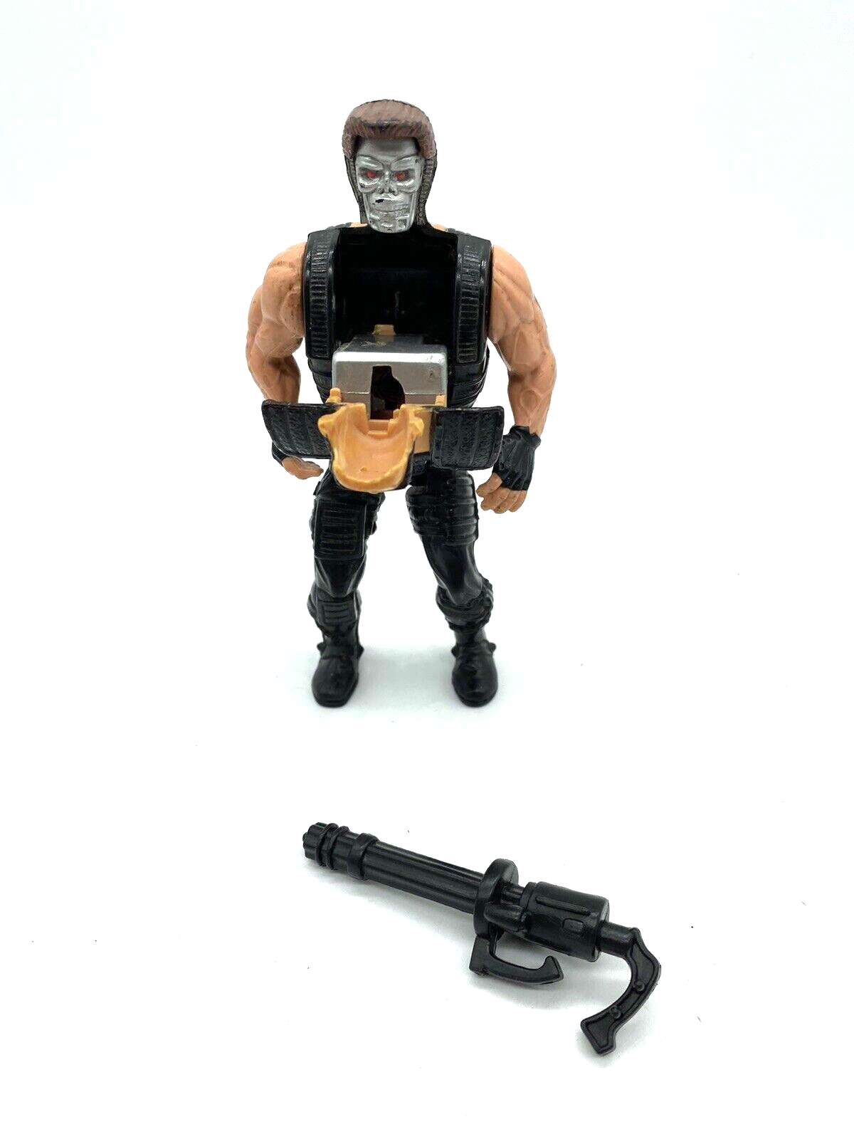 TERMINATOR 2 SECRET WEAPON, Hidden Chest Cannon ACTION FIGURE 1992