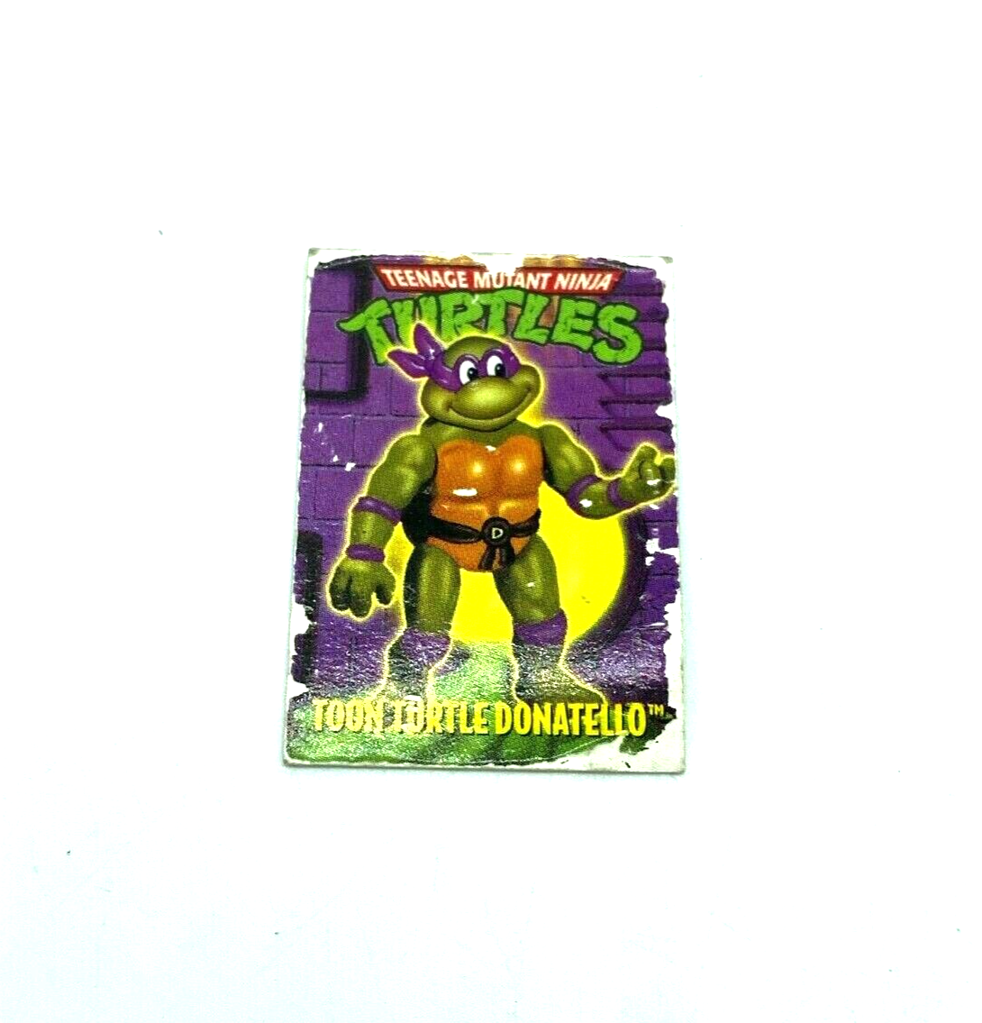 Turtles Toon Donatello card part,TMNT Teenage Mutant Hero Turtles,