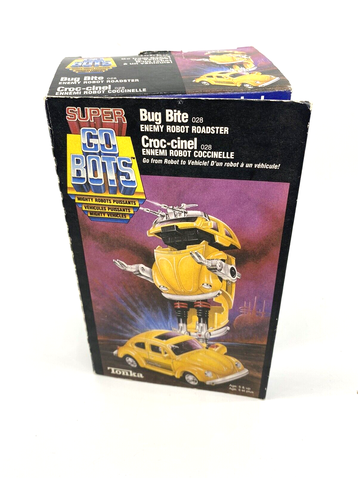 GO Bots Bug Bite vehicle bozed with inserts complete