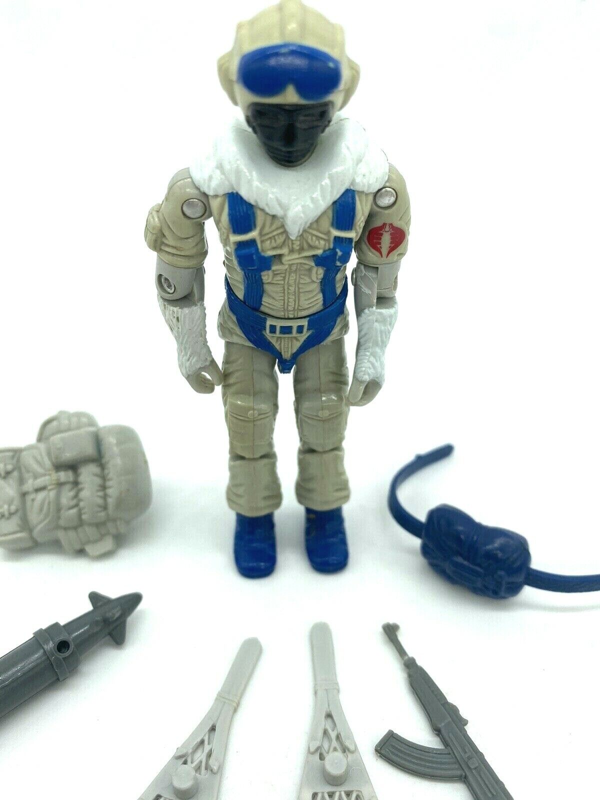 GI Joe, Action Force Cobra Snow Serpent near complete