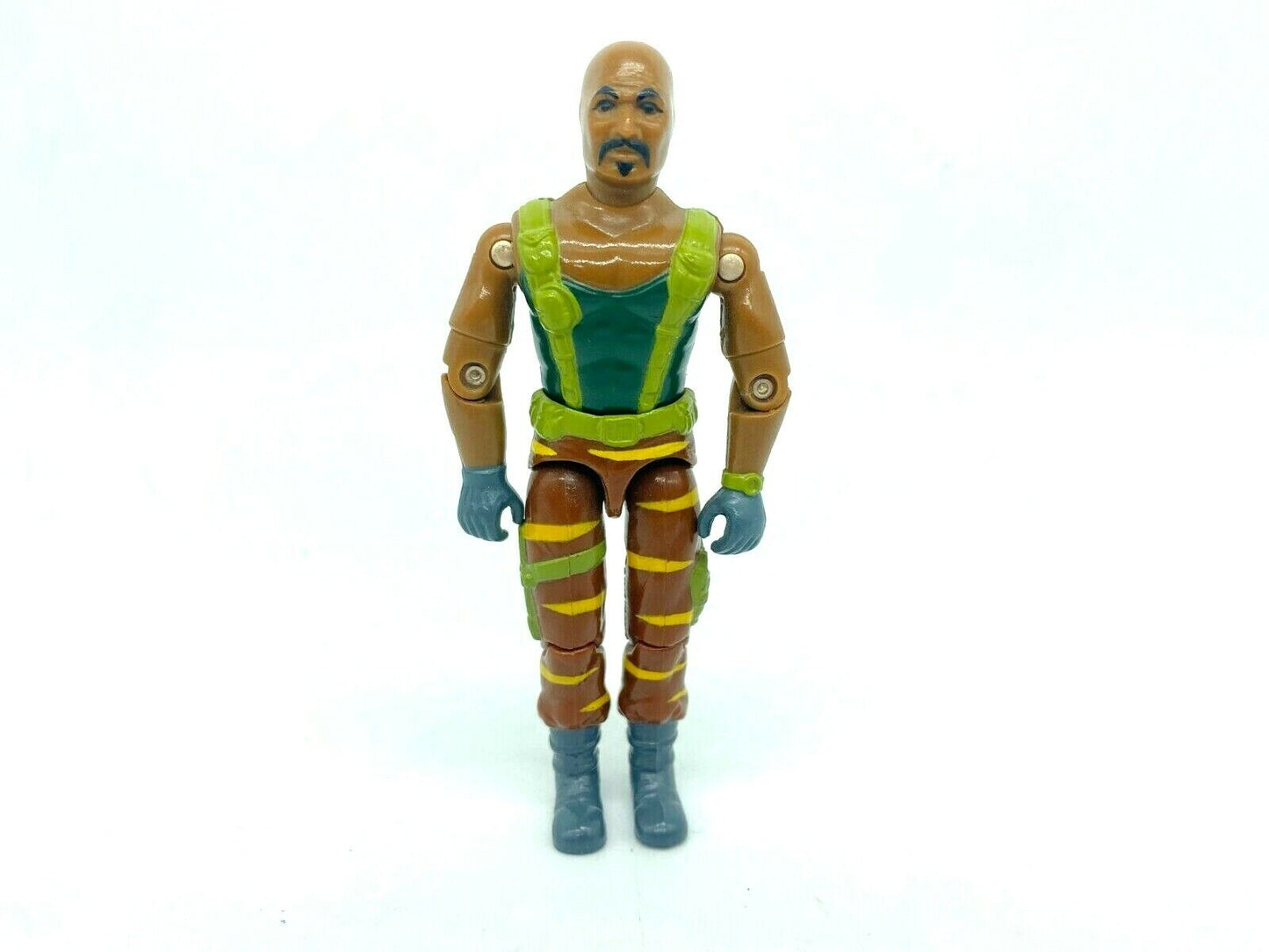 GI Joe, Action Force Tiger Force Roadblock near complete missing gun stand