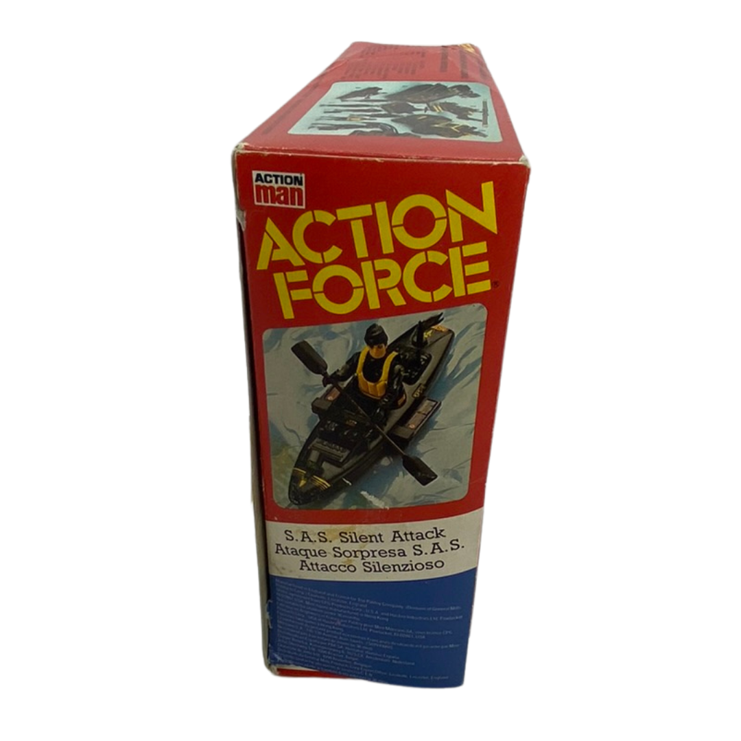 Palitoy Action Force Silent Attack & Beaver complete with aerial & box 530