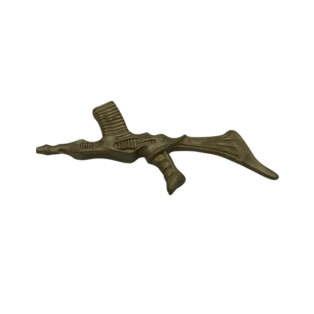 Sectaurs Dargon Gun / rifle part bronze by Coleco 147