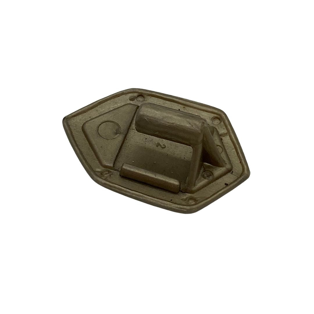 Sectaurs Zak shield weapon part, accessory, gold, bronze 128