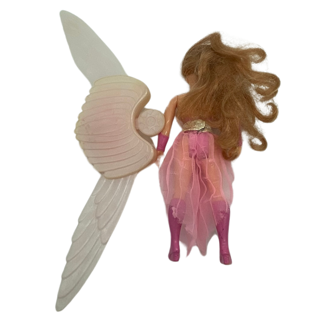 She-ra Angellina with wings, skirt and figure Princess of Power, vintage