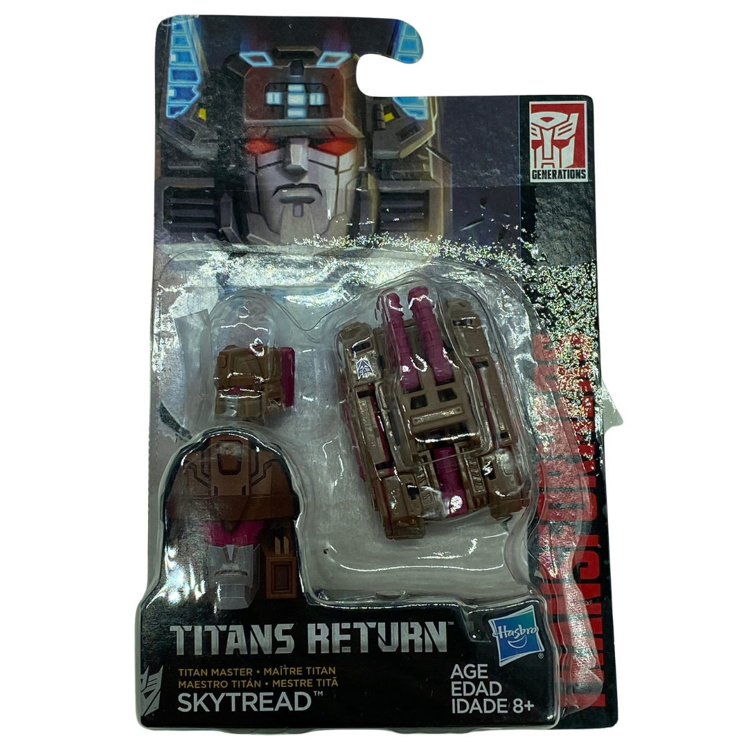 Transformers Titans Return Skytread in opened packaging