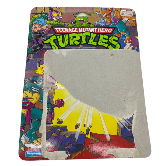 Teenage Mutant Ninja Turtles Slash figure cardback original