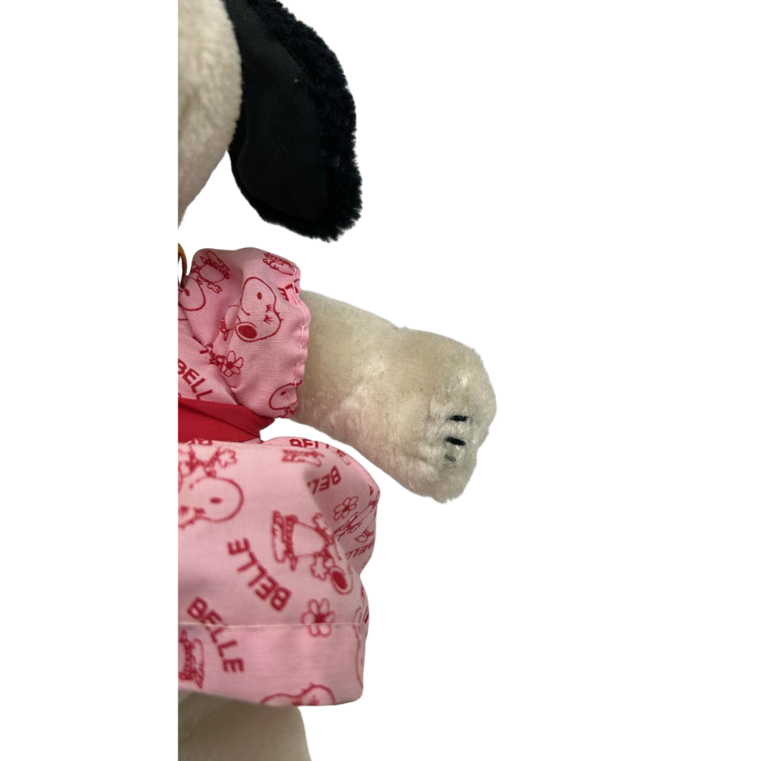 Rare 1958 Belle Plush with Original Dress Snoopy’s Sister Peanuts Collectible