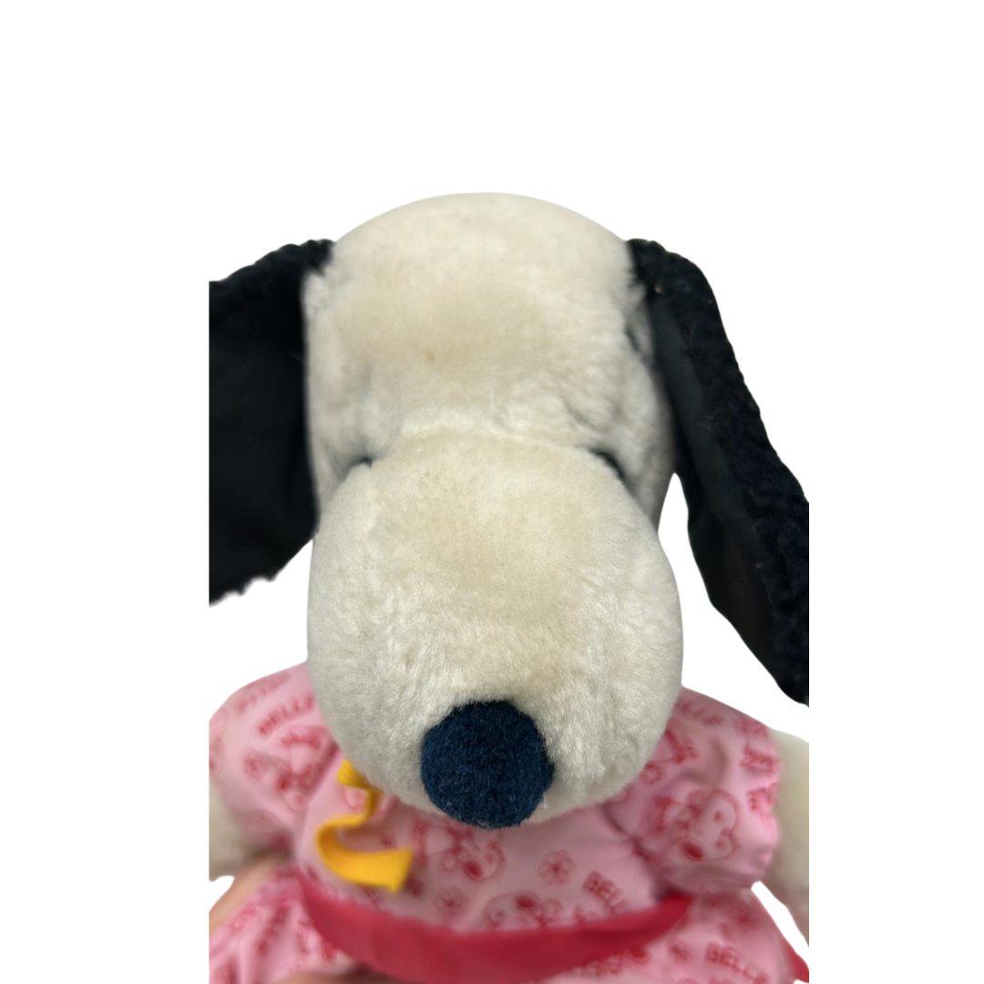 Rare 1958 Belle Plush with Original Dress Snoopy’s Sister Peanuts Collectible