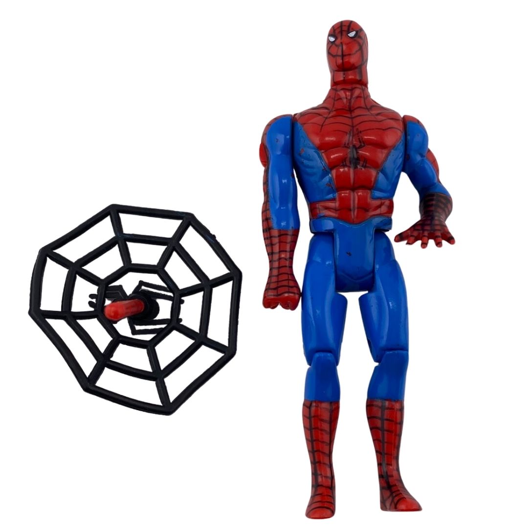 Spiderman with web missile by Toybiz working action 393