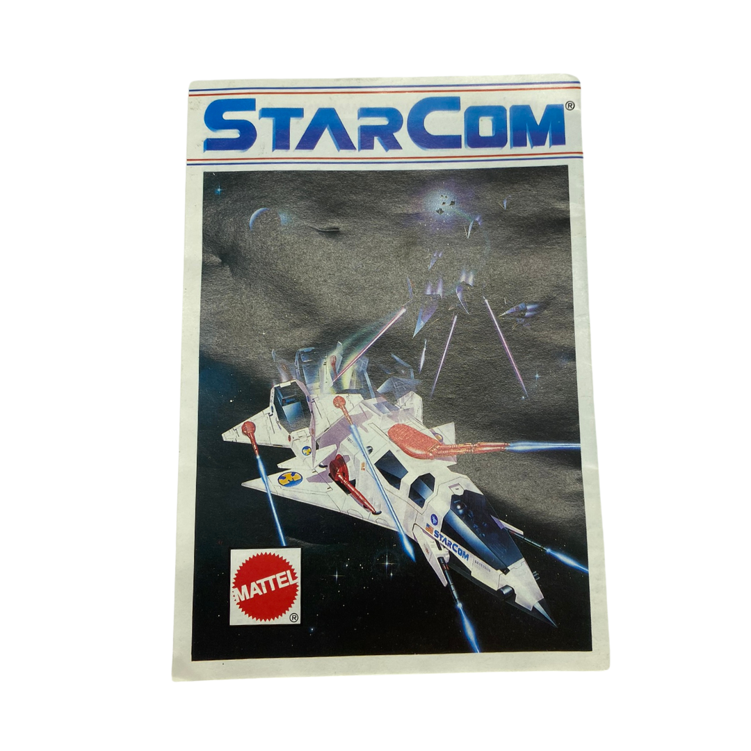 Starcom toy product leaflet, catalogue by Mattel vintage 1980s