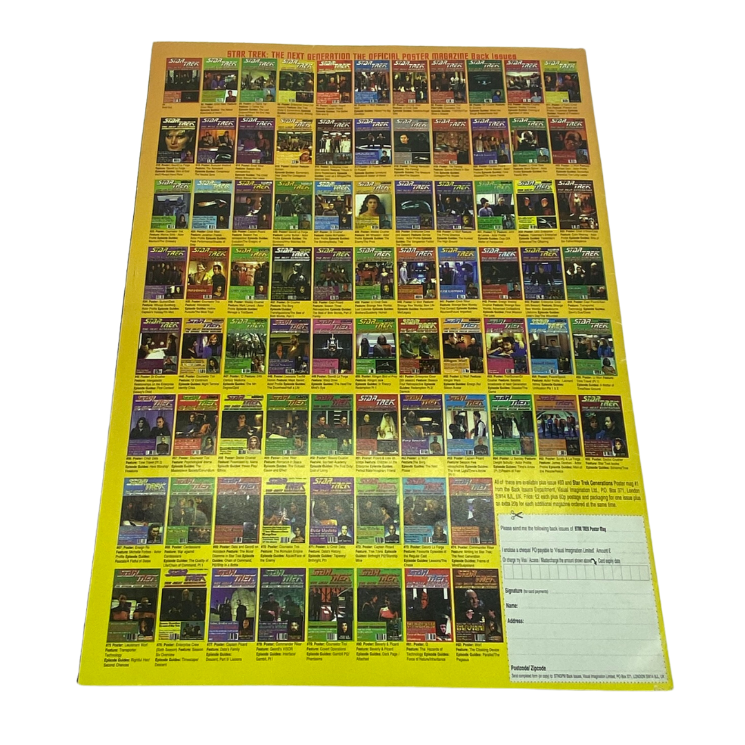 Star Trek Generations Magasine issue 2 Poster Magasine