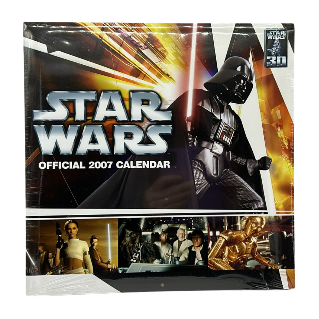 Star Wars 2007 Official calendar sealed / unused