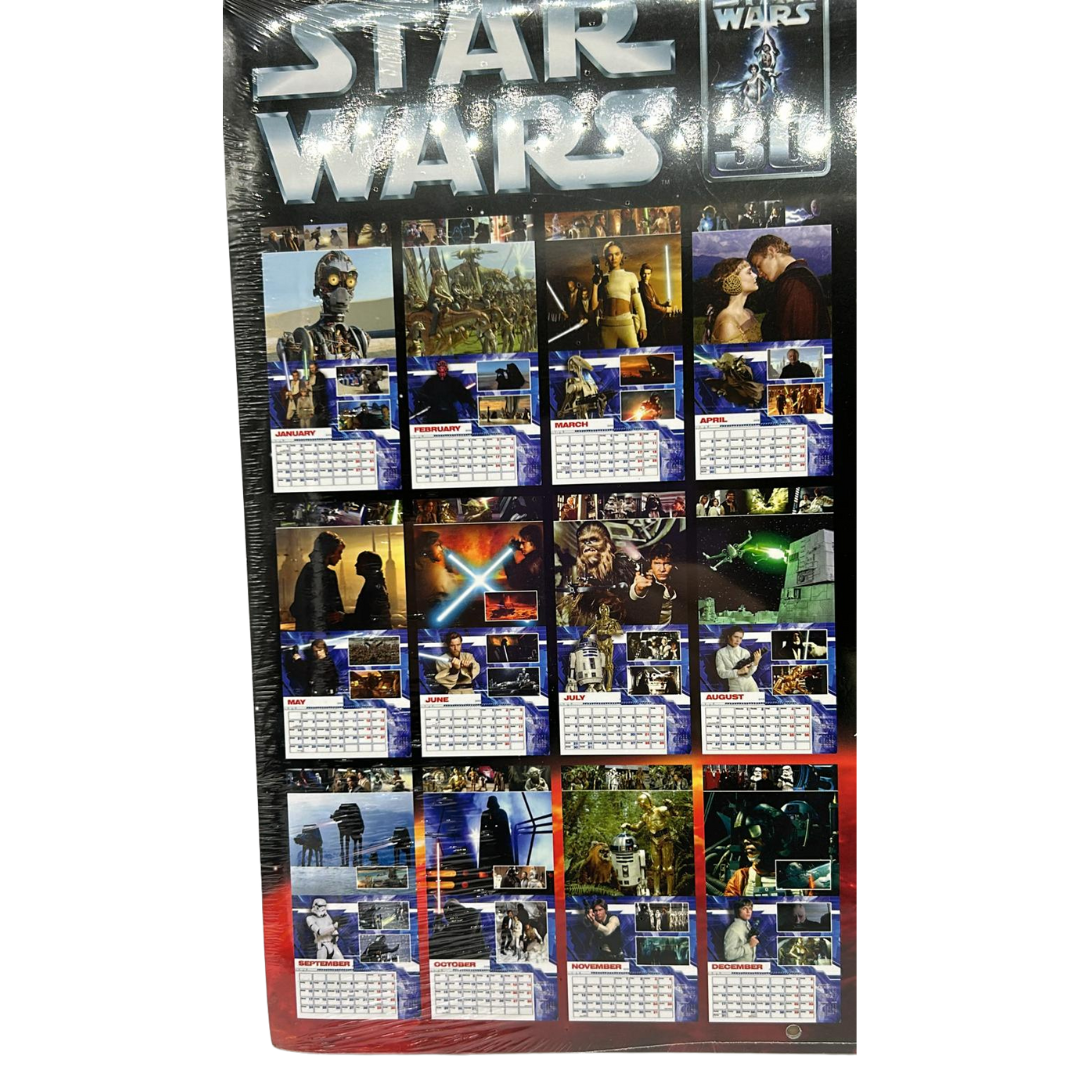 Star Wars 2007 Official calendar sealed / unused