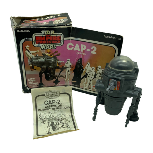 Vintage Star Wars CAP-2 Mini Rig Vehicle Complete Palitoy box (damaged)