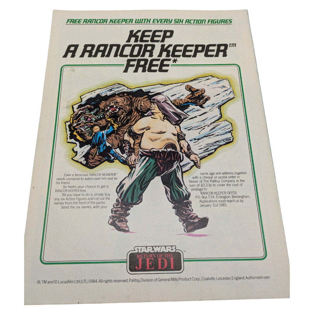 Star Wars Weekly #65 15th September 1984 Making The Monsters
