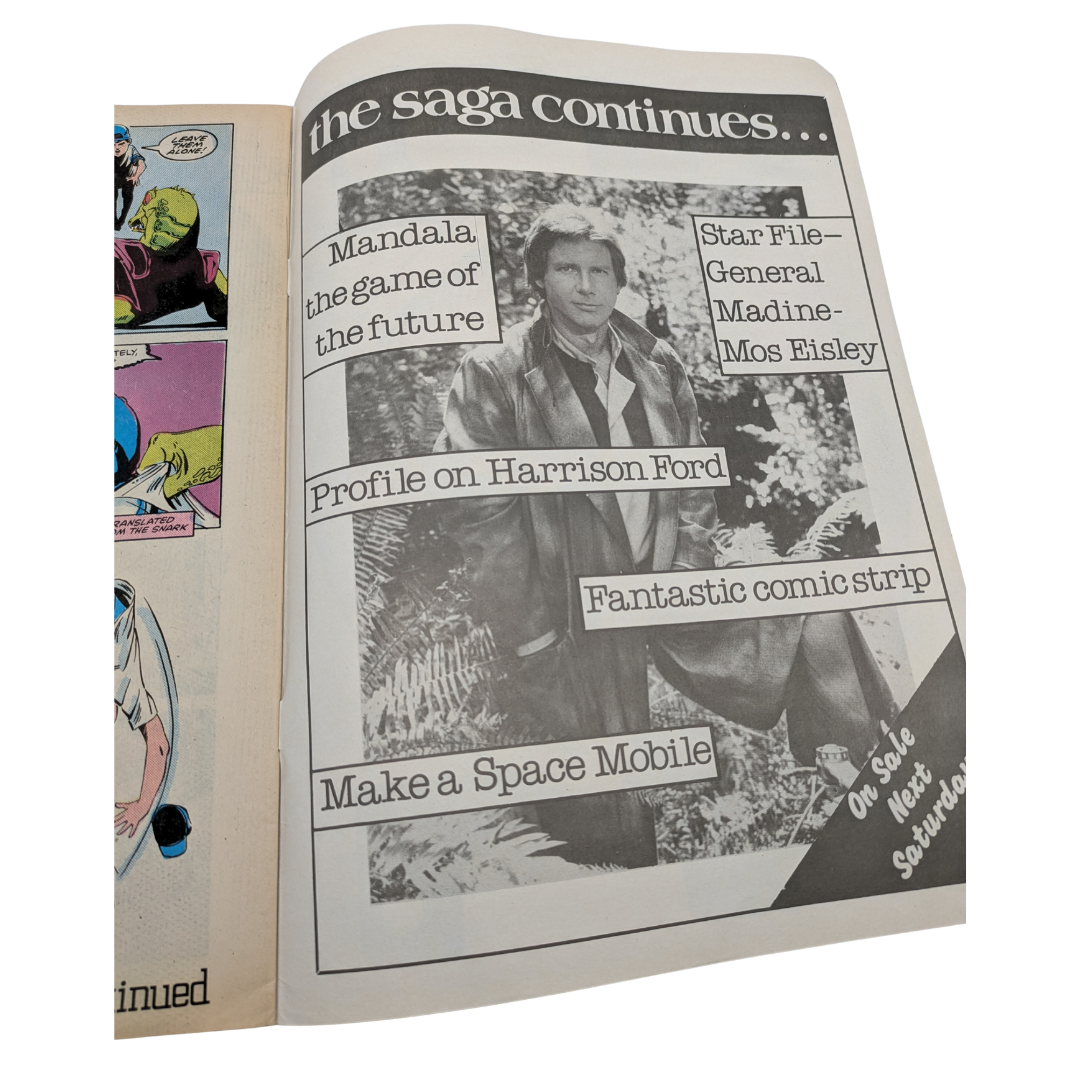 Star Wars Weekly #70 20th October 1984 comic